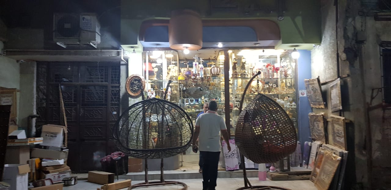 إزالة إشغالات من ميدان حارث وكورنيش النيل بمدينة بني سويف