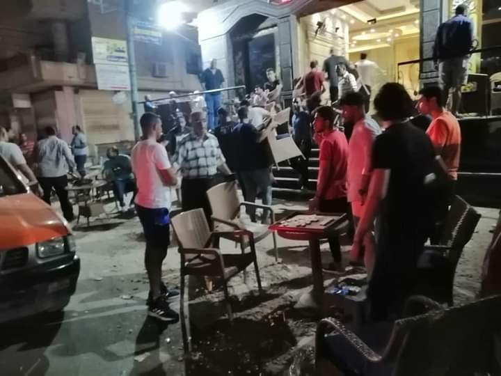  حملات ليلية لرفع الاشغالات وتعديات الباعة الجائلين بشوارع المنصورة