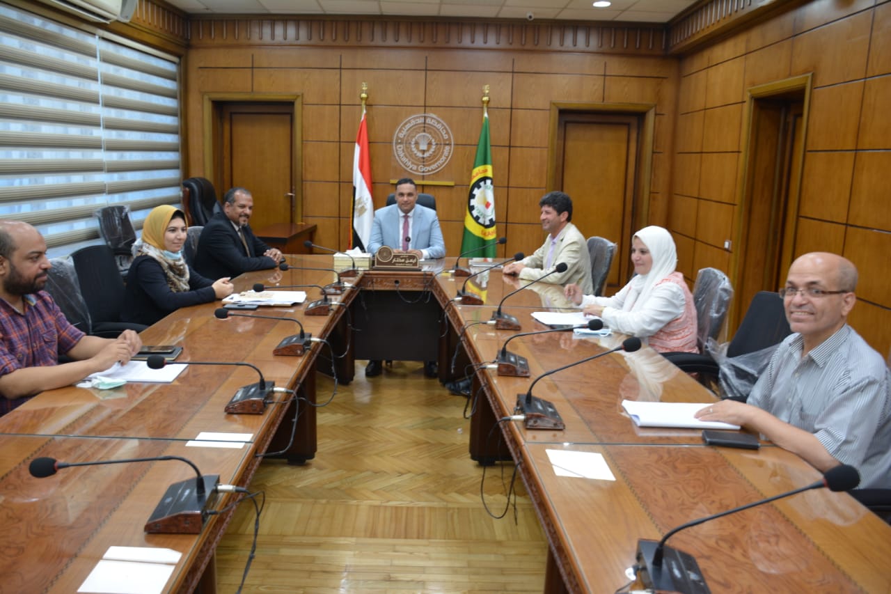  اجتماع محافظ الدقهلية 