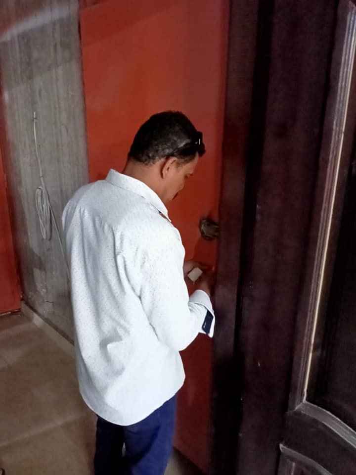 حملة مكبرة بالجيزة