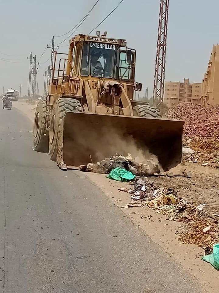 رفع مخلفات بالواحات البحرية