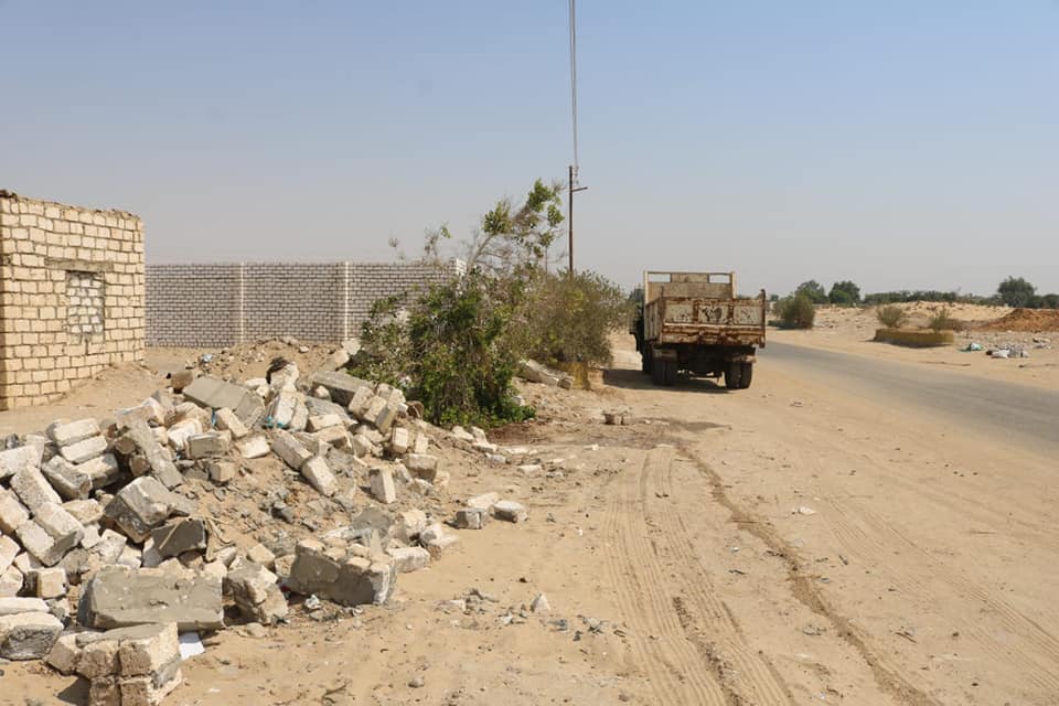 رفع مخلفات بالواحات البحرية