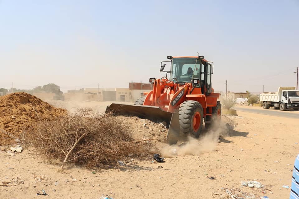 رفع مخلفات بالواحات البحرية