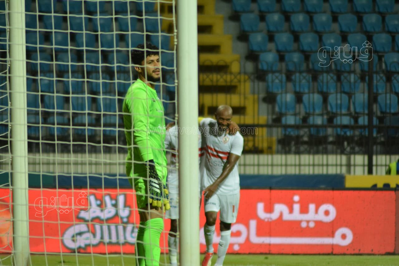 الشوط الأول للزمالك وغزل المحلة (2)
