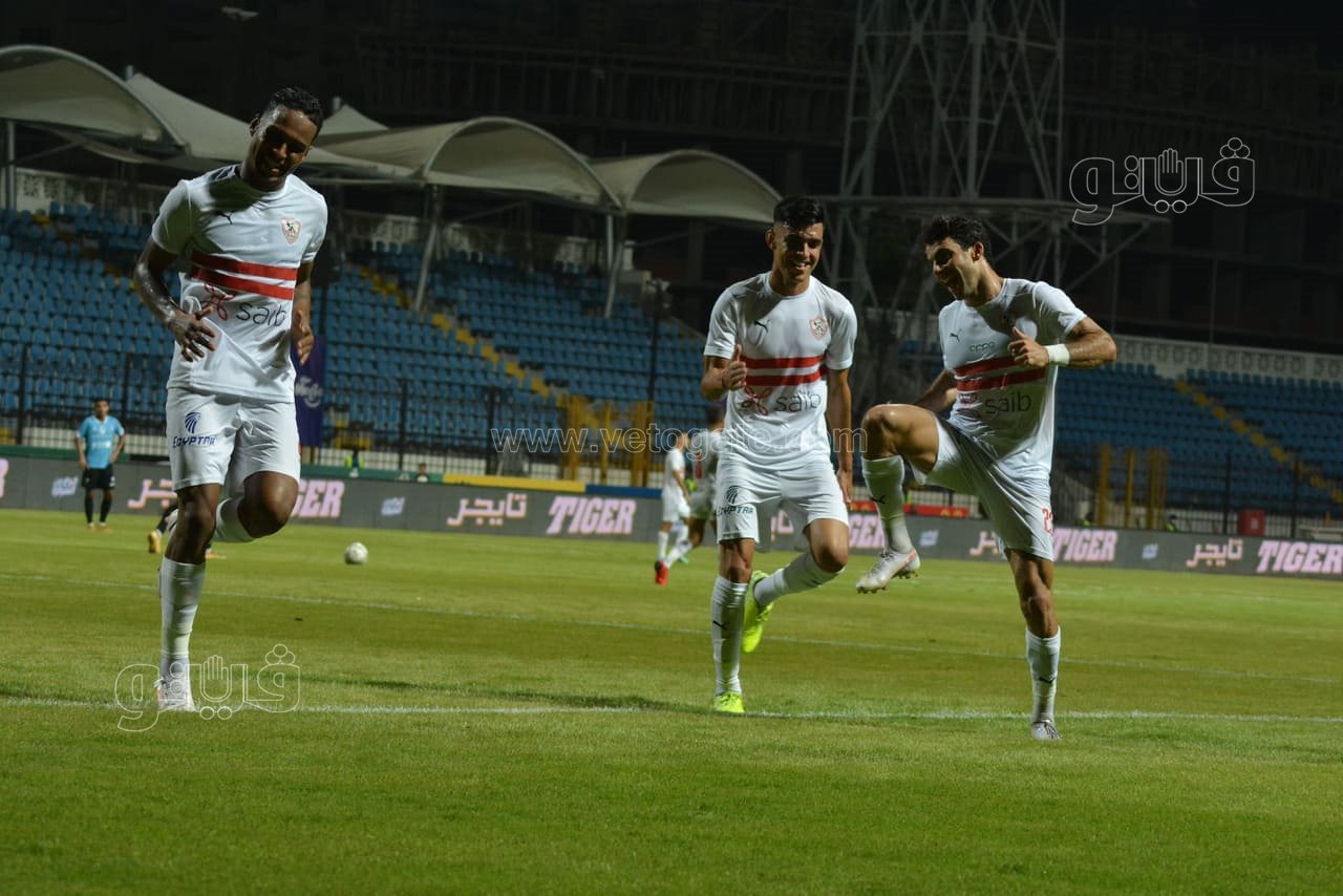 الشوط الأول للزمالك وغزل المحلة (8)