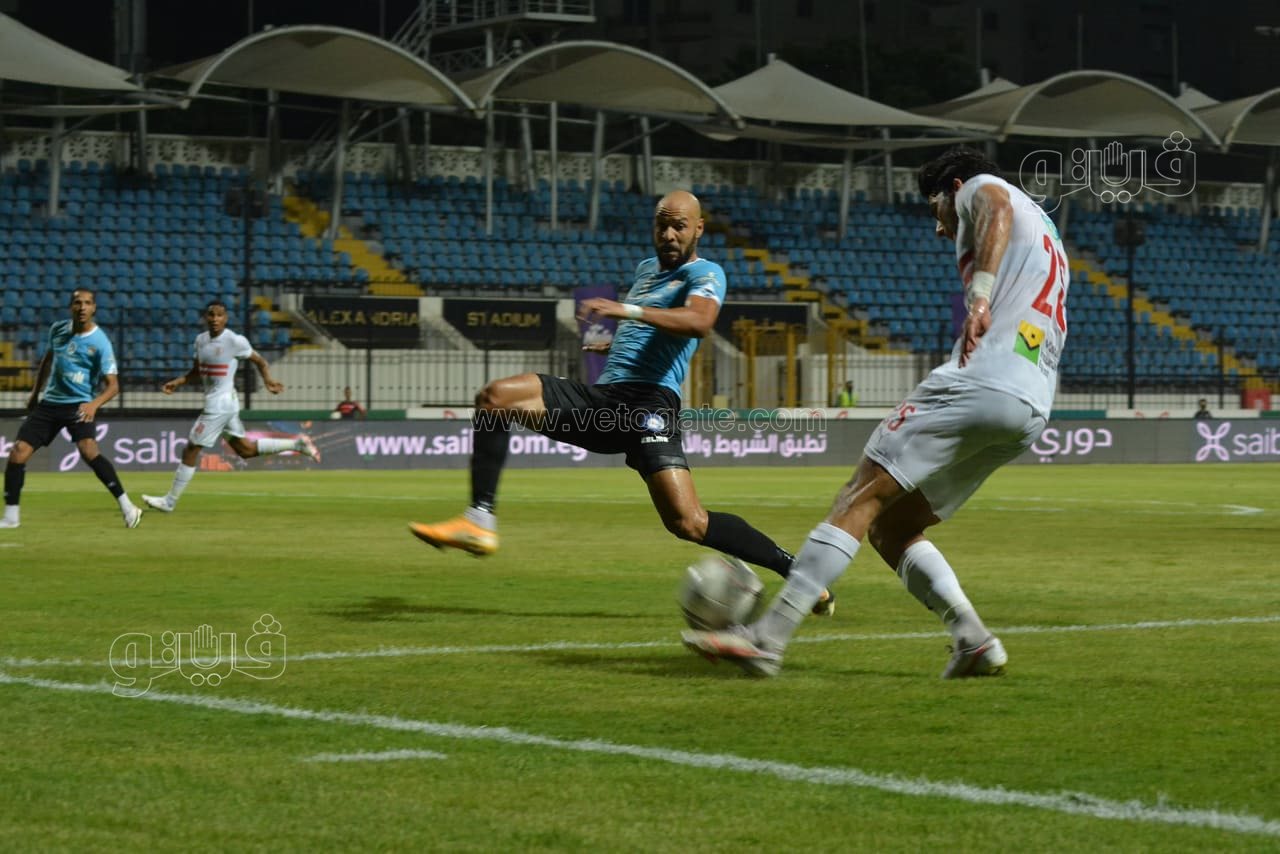 الشوط الأول للزمالك وغزل المحلة (9)