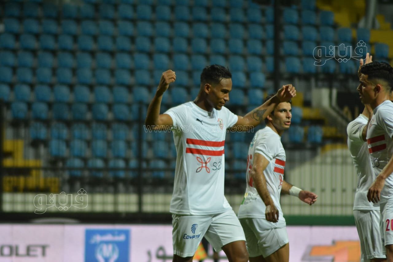 الشوط الأول للزمالك وغزل المحلة (10)