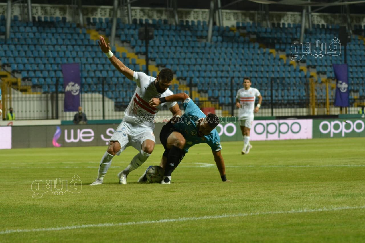 الشوط الأول للزمالك وغزل المحلة (11)