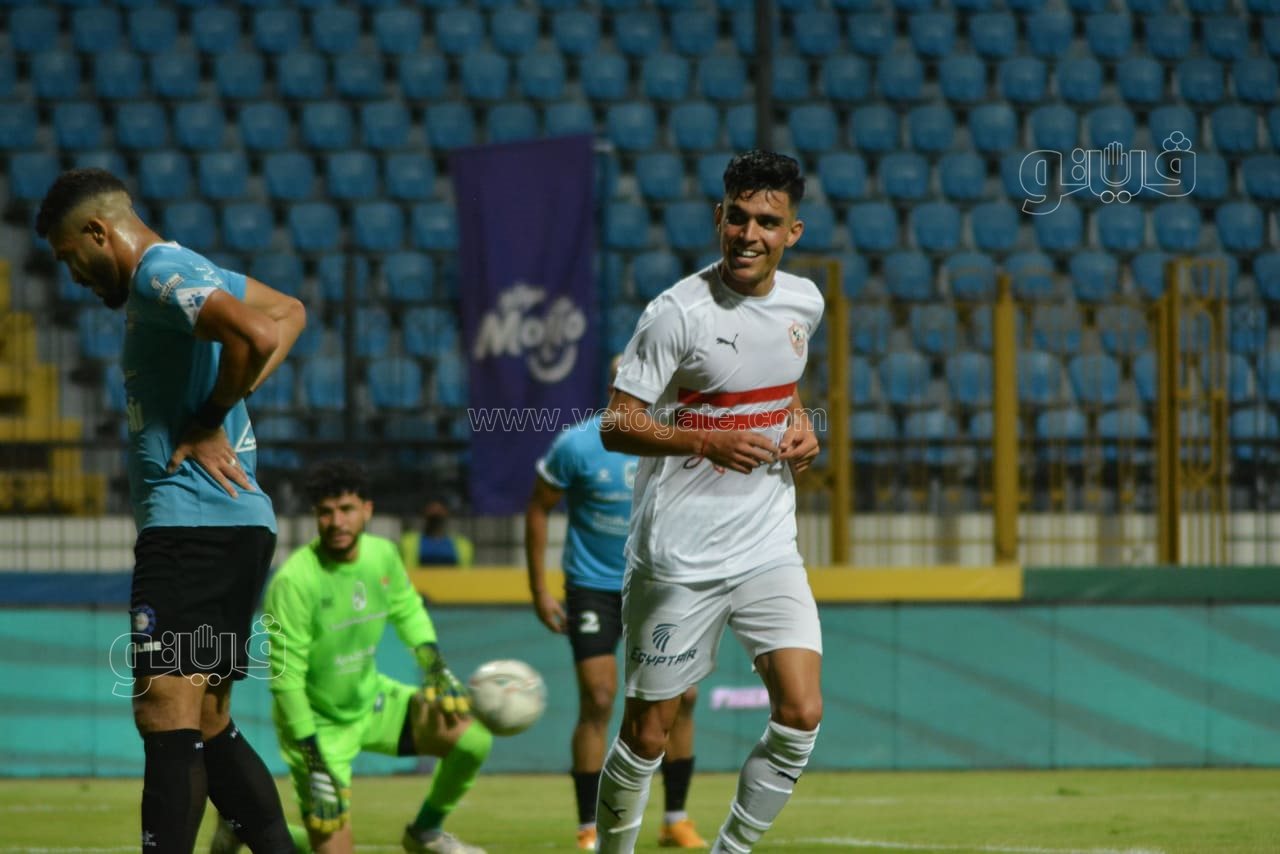 الشوط الأول للزمالك وغزل المحلة (13)