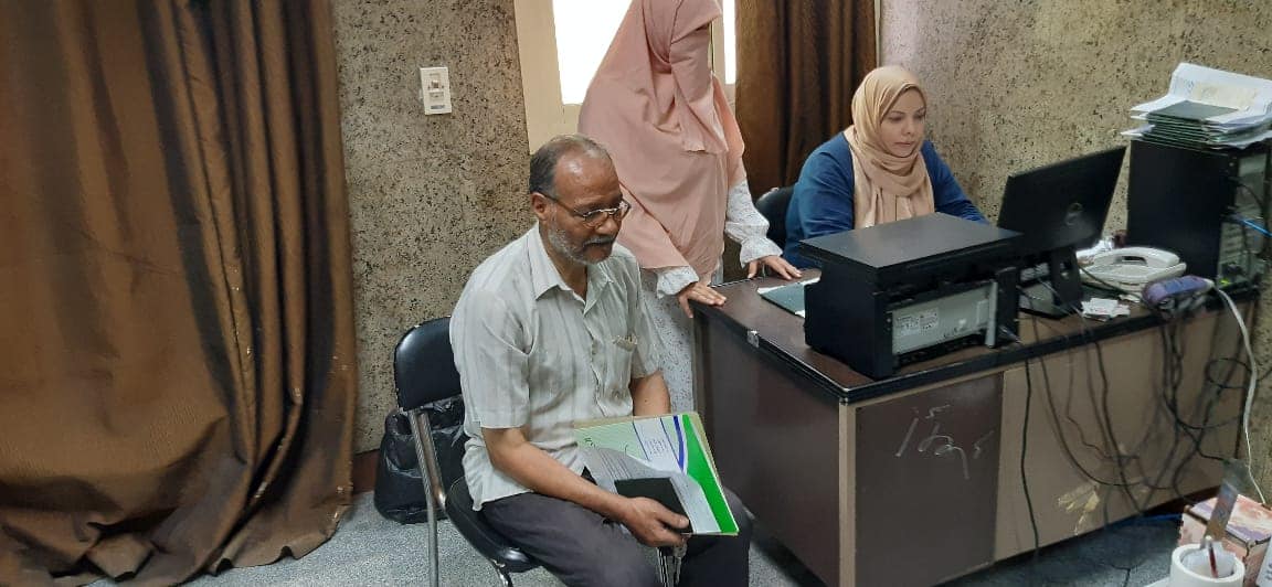 مدير التأمين الصحى يتابع أعمال ميكنة الخدمات الطبية ببنى سويف