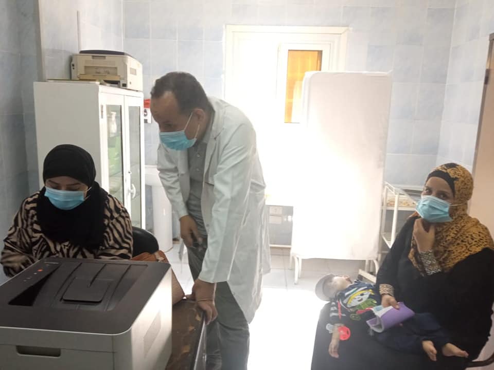 مدير التأمين الصحى يتابع أعمال ميكنة الخدمات الطبية ببنى سويف