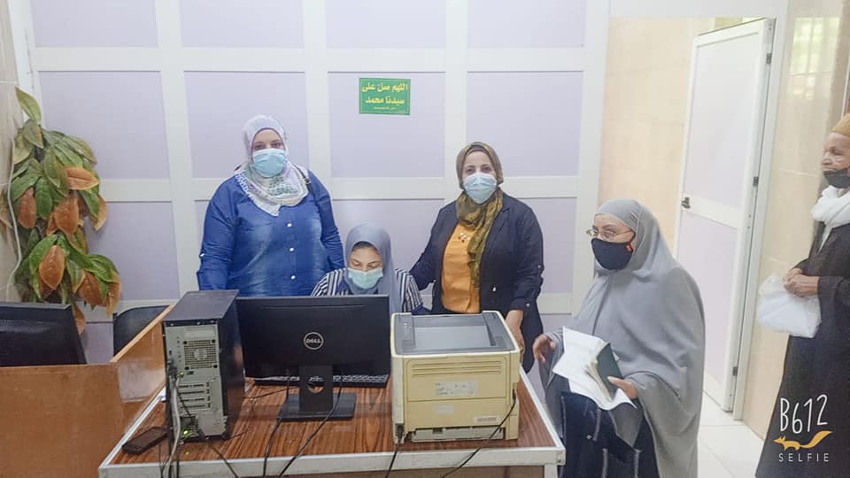 مدير التأمين الصحى يتابع أعمال ميكنة الخدمات الطبية ببنى سويف