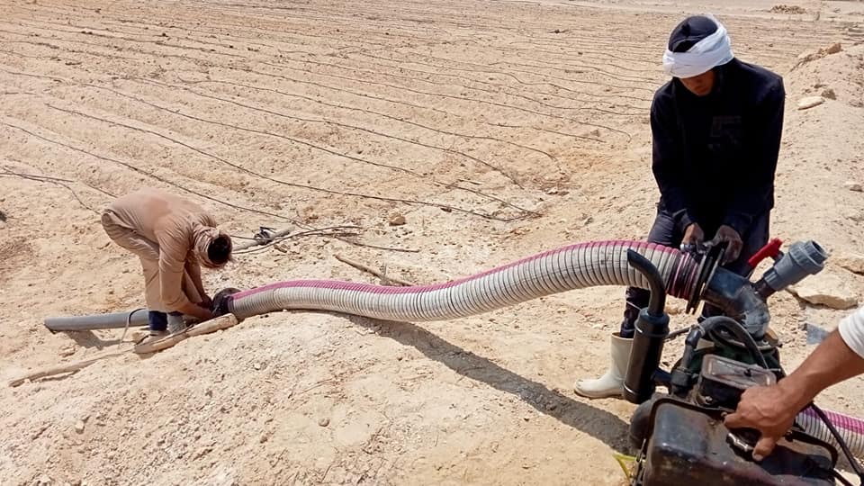 ازالة تعديات ببني سويف