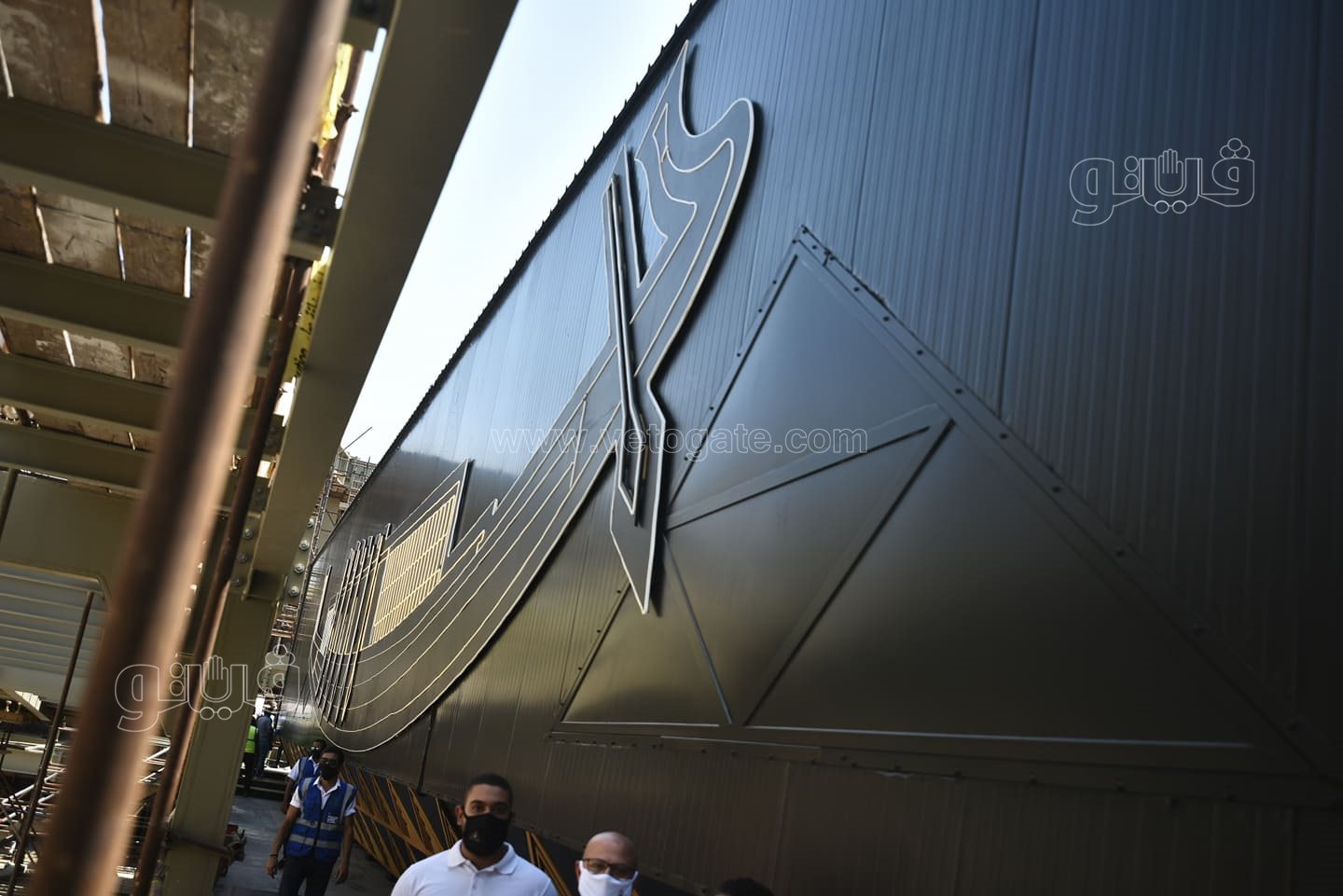 المتحف المصري الكبير يكرم فريق نقل مركب الملك خوفو (28)