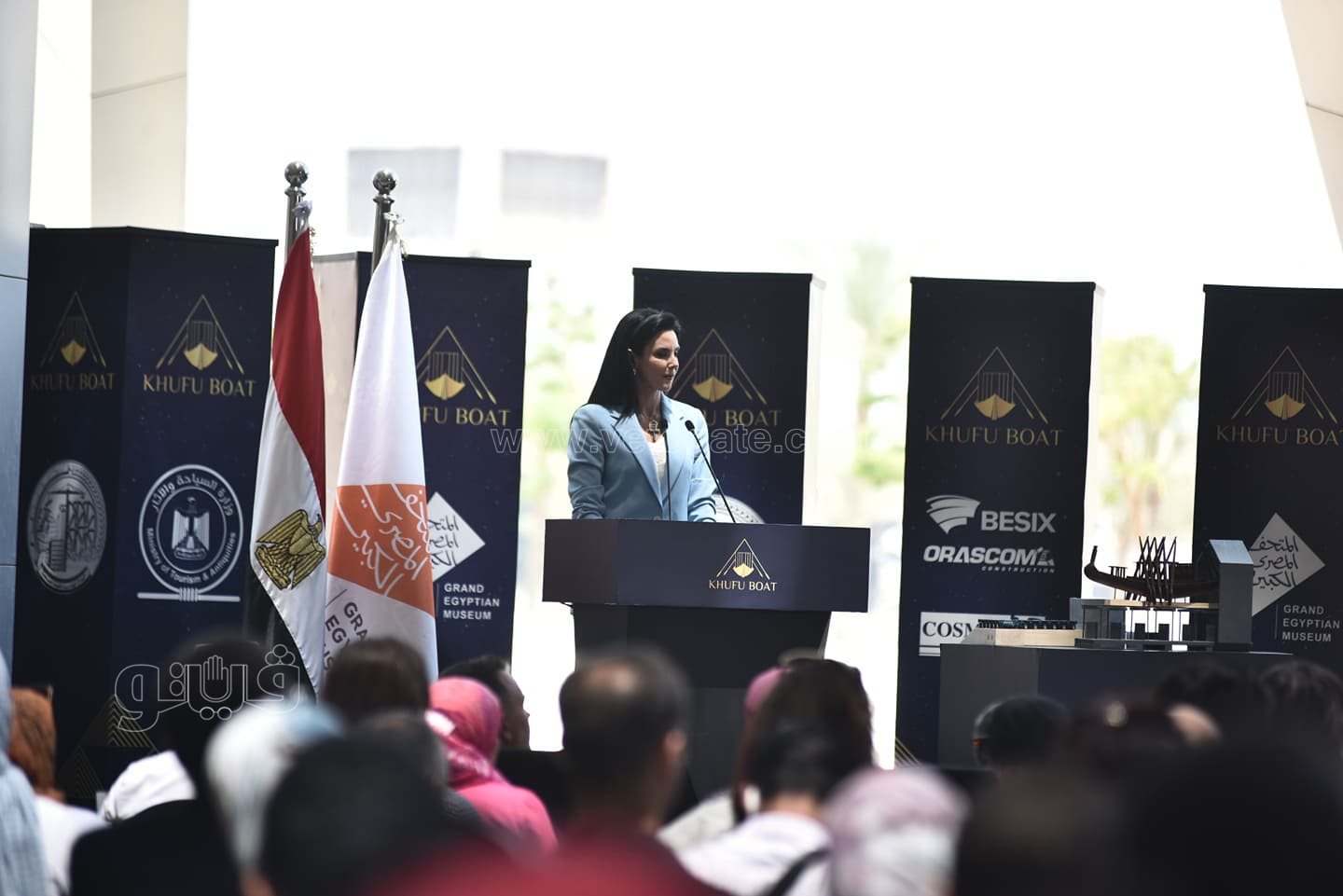 المتحف المصري الكبير يكرم فريق نقل مركب الملك خوفو (17)