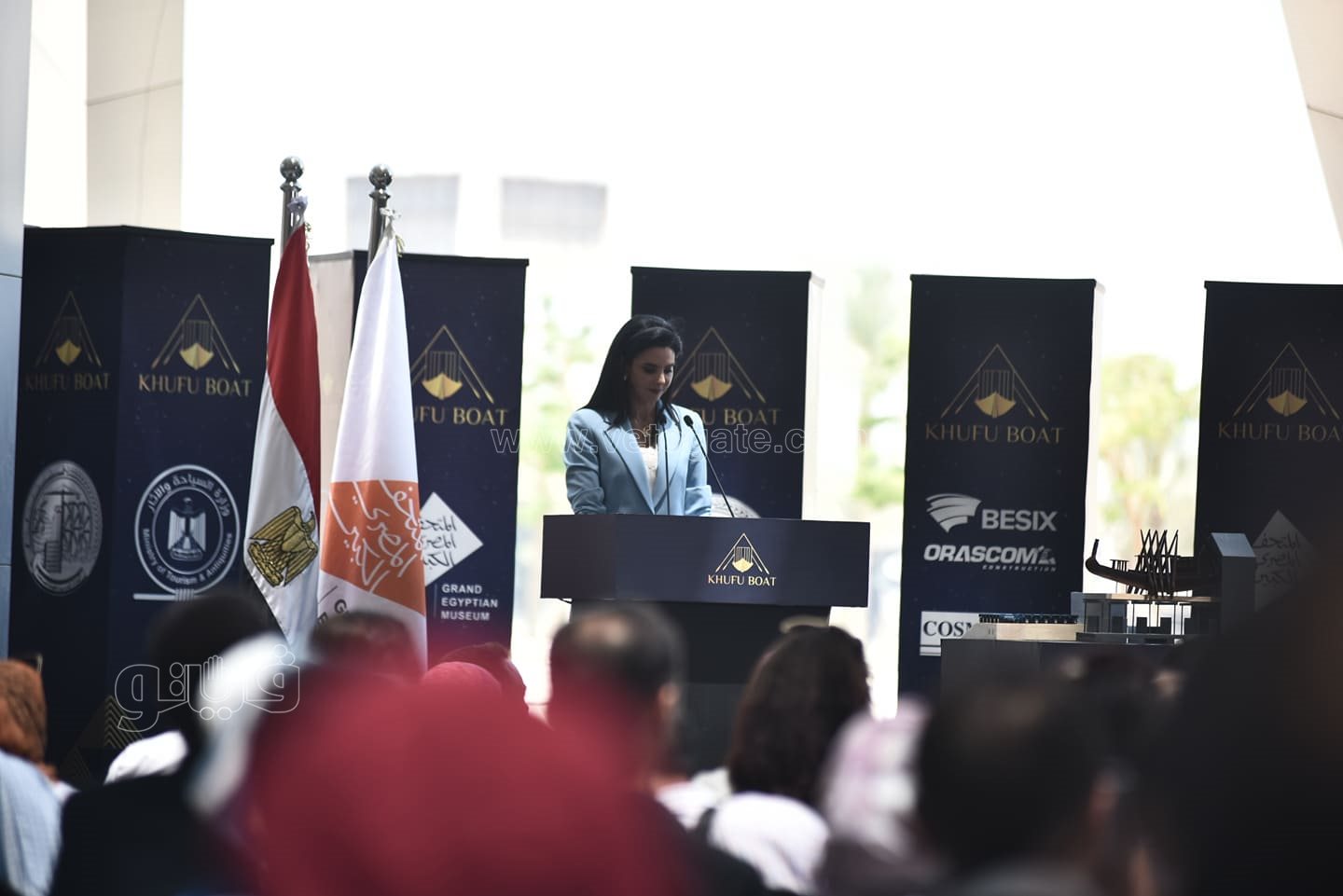 المتحف المصري الكبير يكرم فريق نقل مركب الملك خوفو (18)