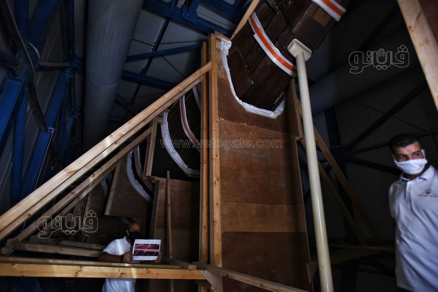 المتحف المصري الكبير يكرم فريق نقل مركب الملك خوفو (9)