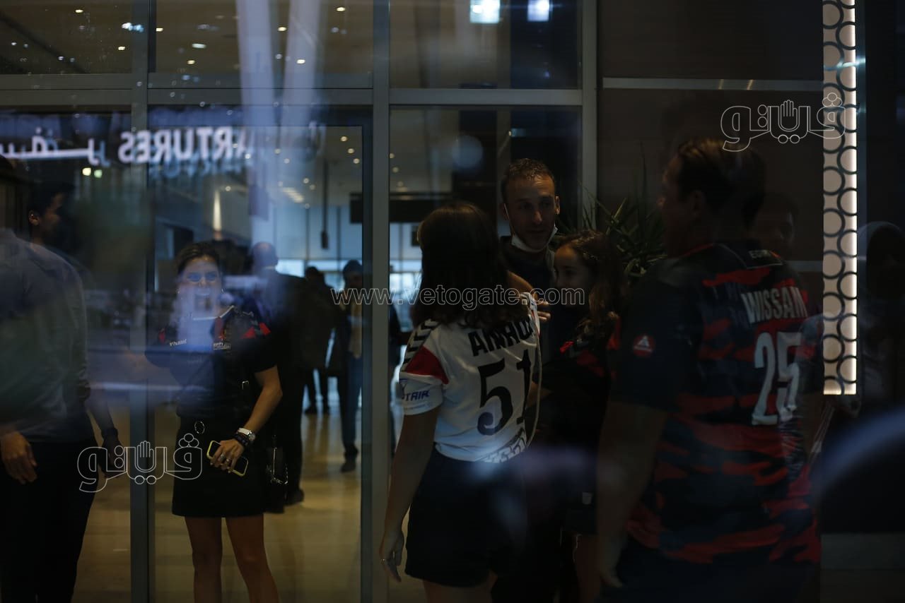 وصول منتخب اليد مطار القاهرة (2)
