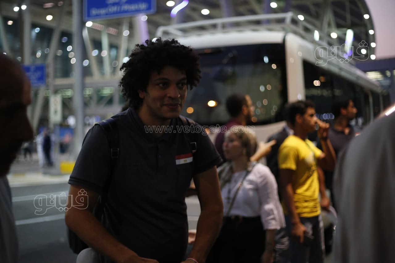 وصول منتخب اليد مطار القاهرة (14)