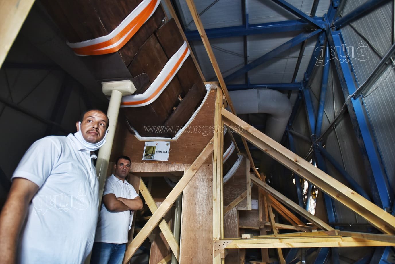 المتحف المصري الكبير يكرم فريق نقل مركب الملك خوفو (3)