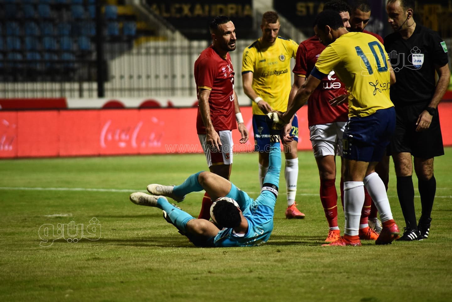 إصابة محمد شريف (4)