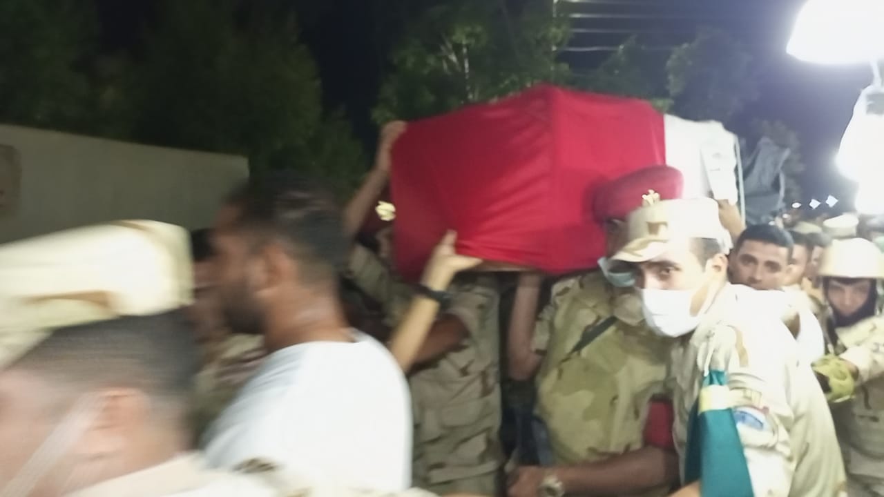 جنازة شهيدي الواجب في سيناء بمسقط رأسهما بالدقهلية 