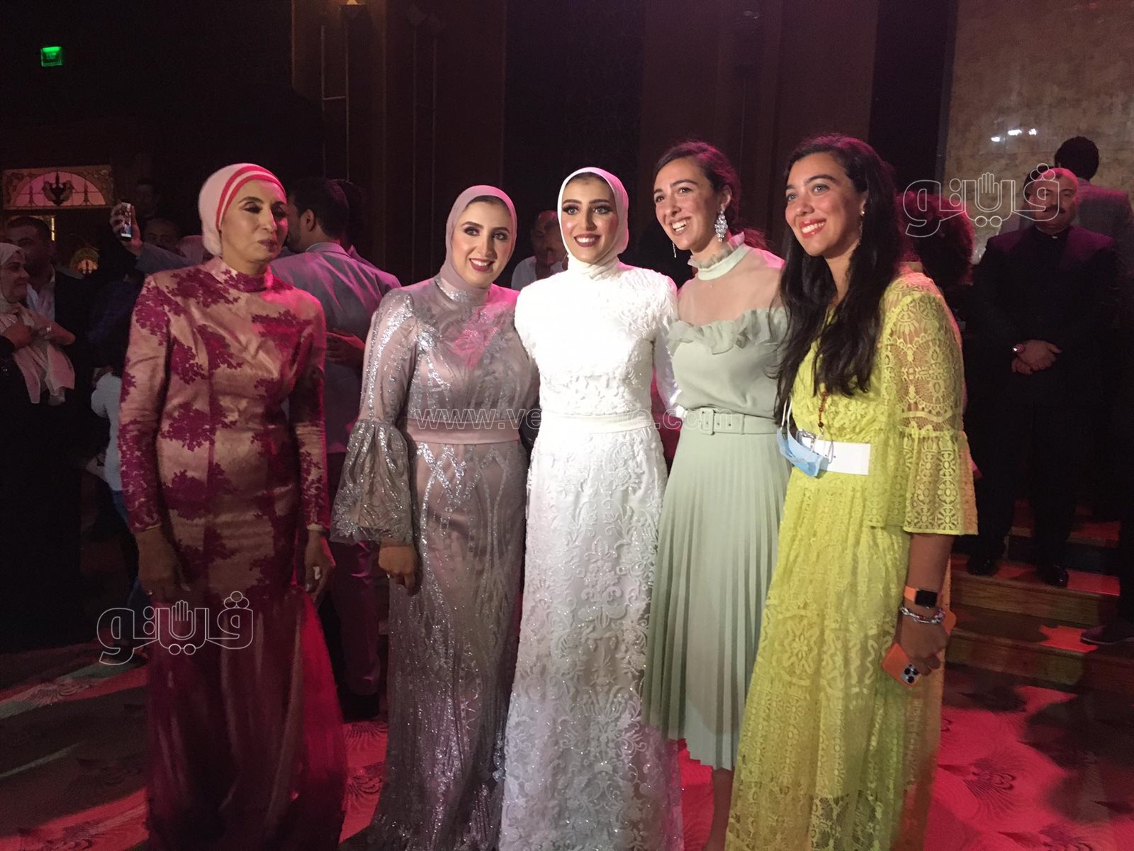 جيانا فاروق تحتفل بعقد قرانها في التجمع الخامس (1)