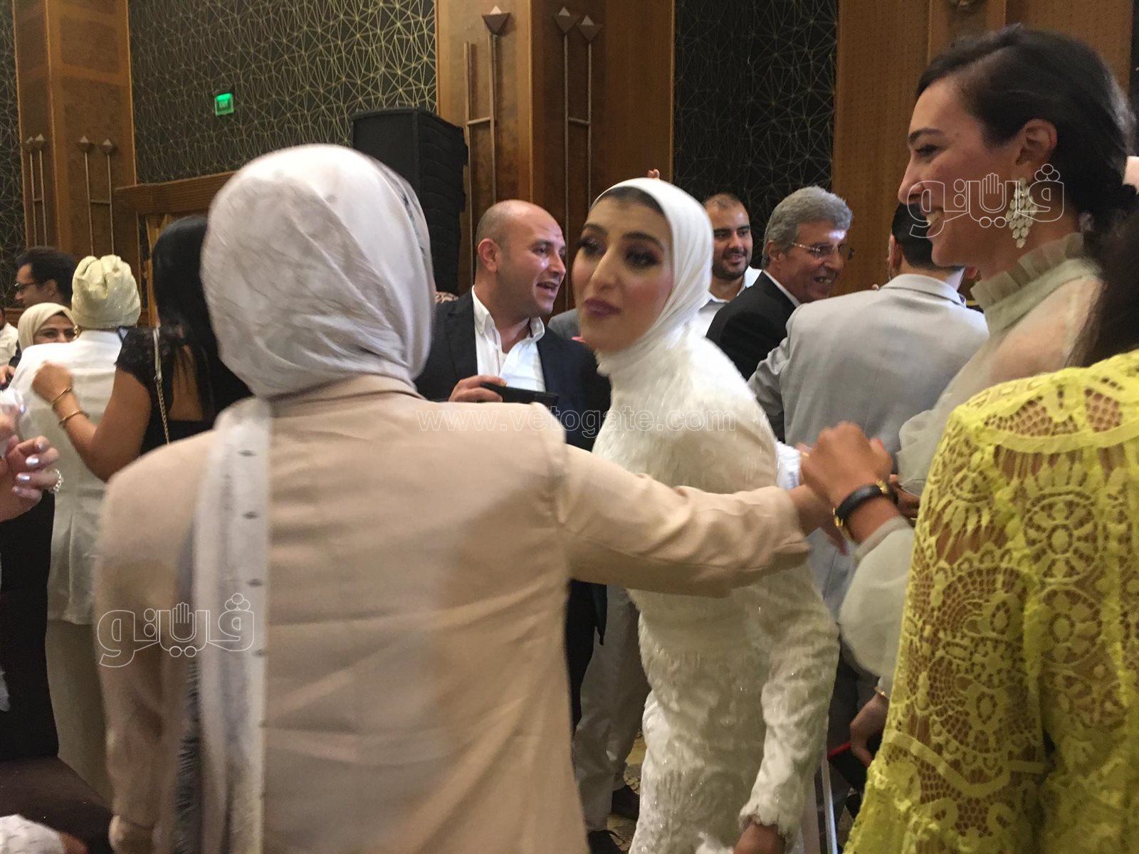 جيانا فاروق تحتفل بعقد قرانها في التجمع الخامس (8)