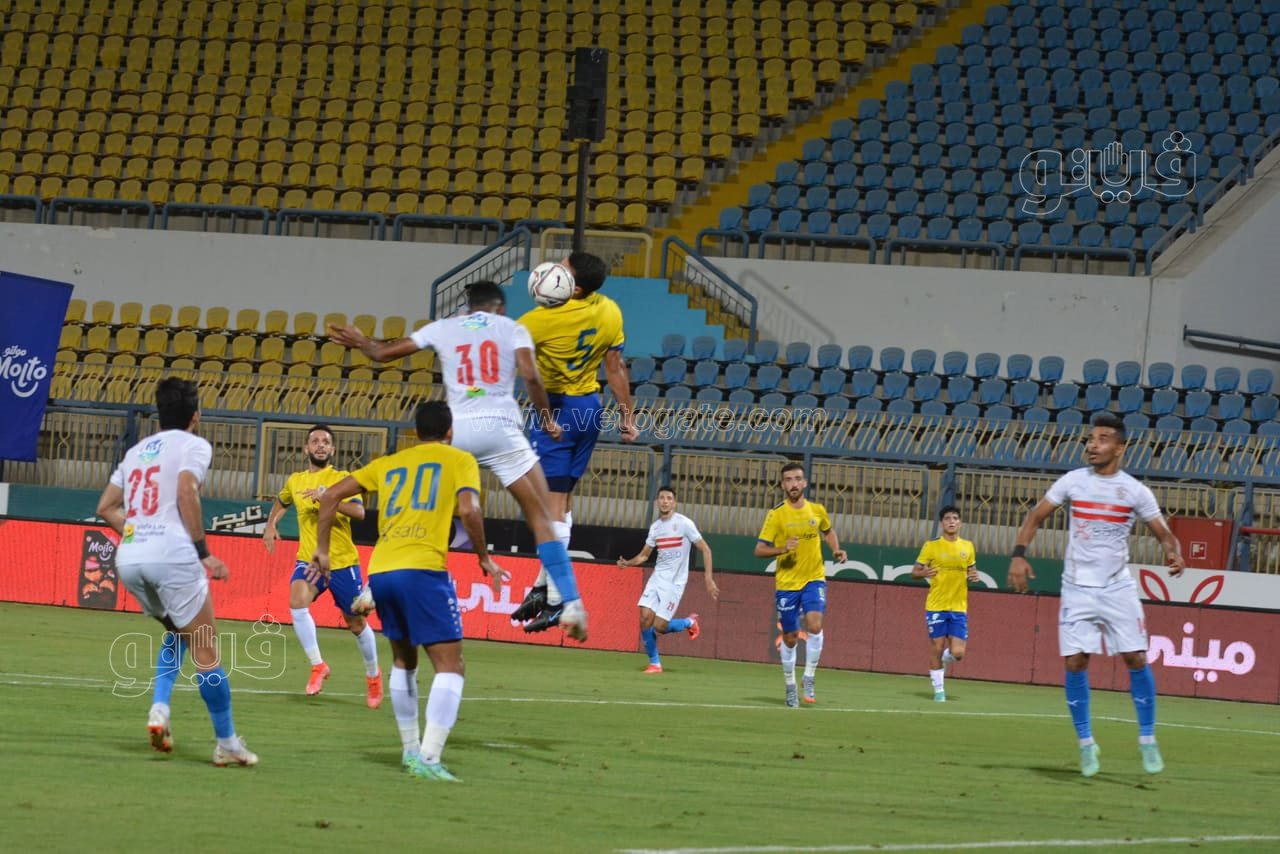 الشوط الأول للزمالك والإسماعيلي (2)