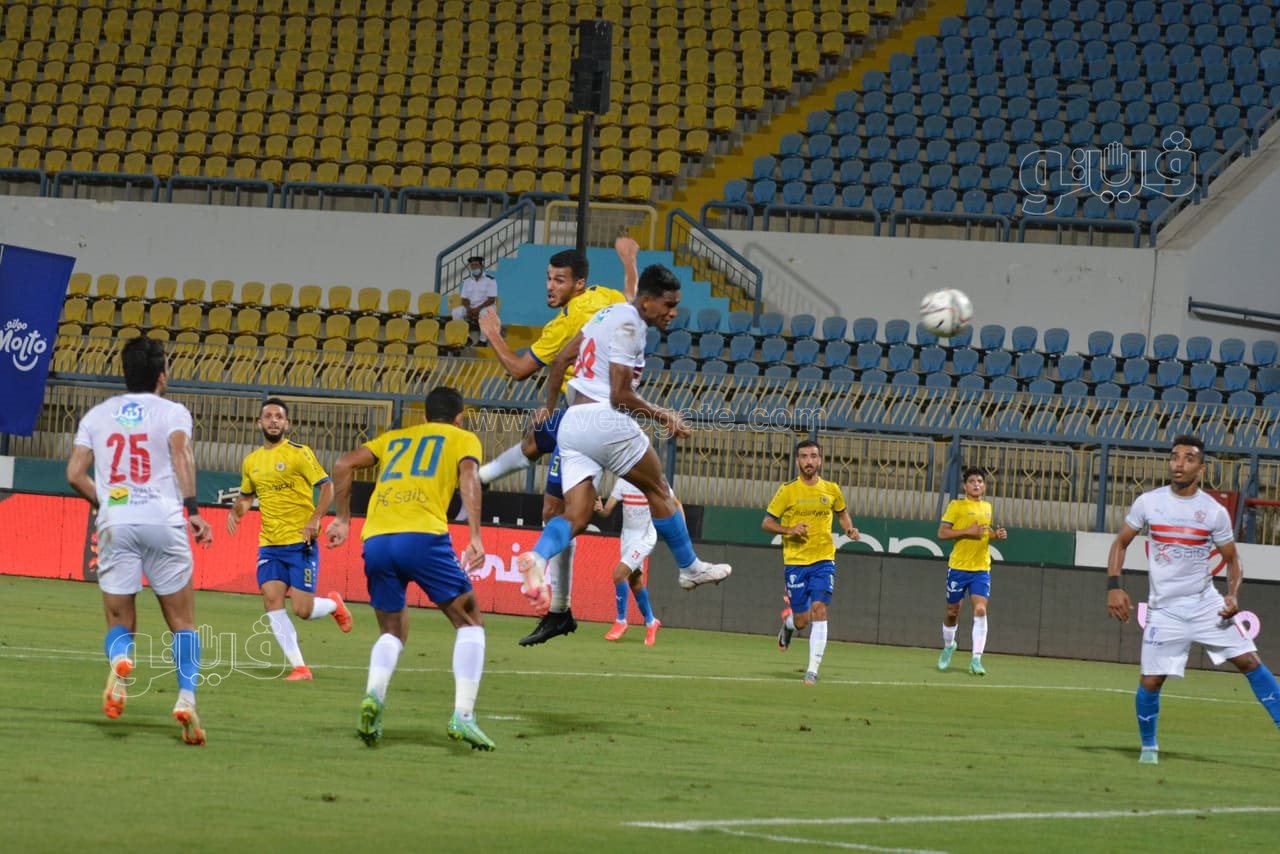 الشوط الأول للزمالك والإسماعيلي (5)