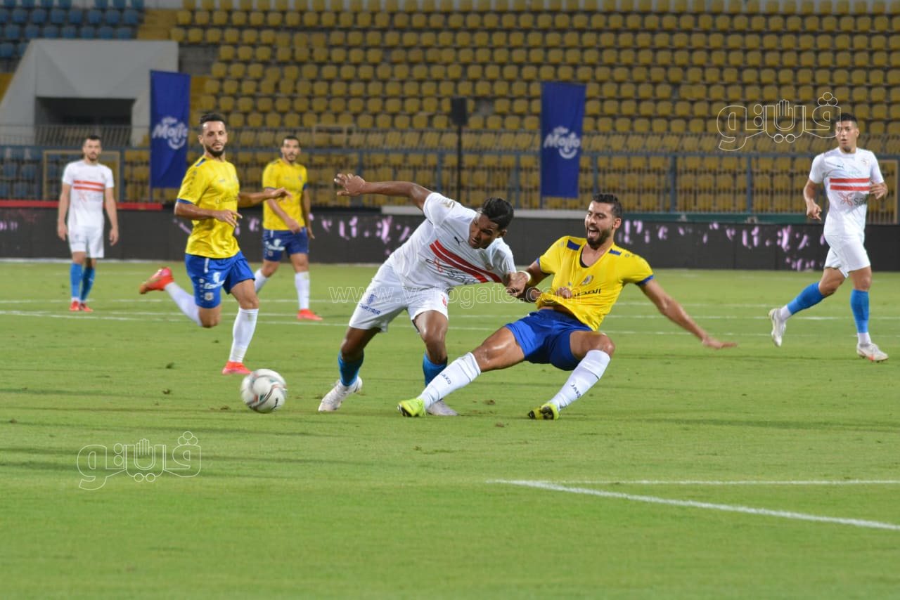 الشوط الأول للزمالك والإسماعيلي (6)