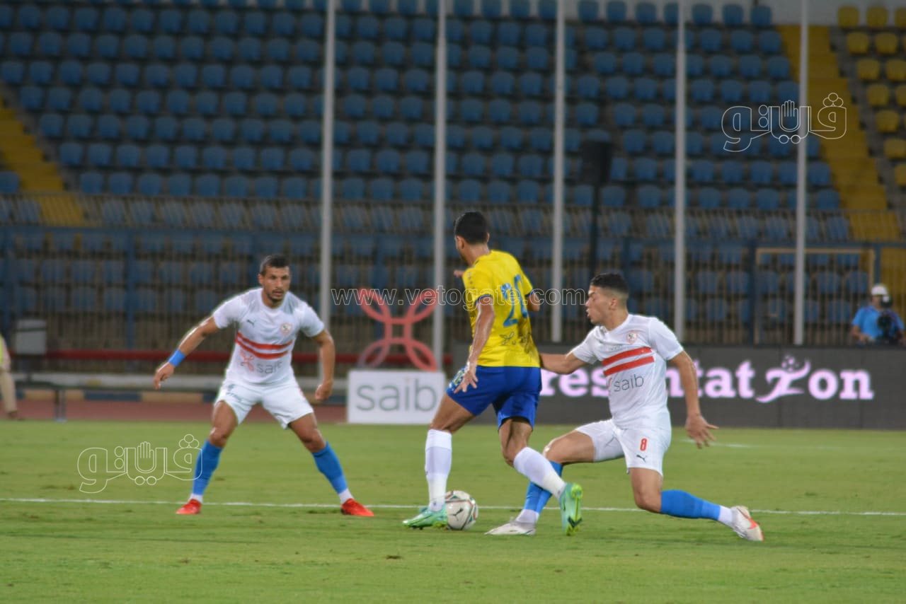 الشوط الأول للزمالك والإسماعيلي (8)