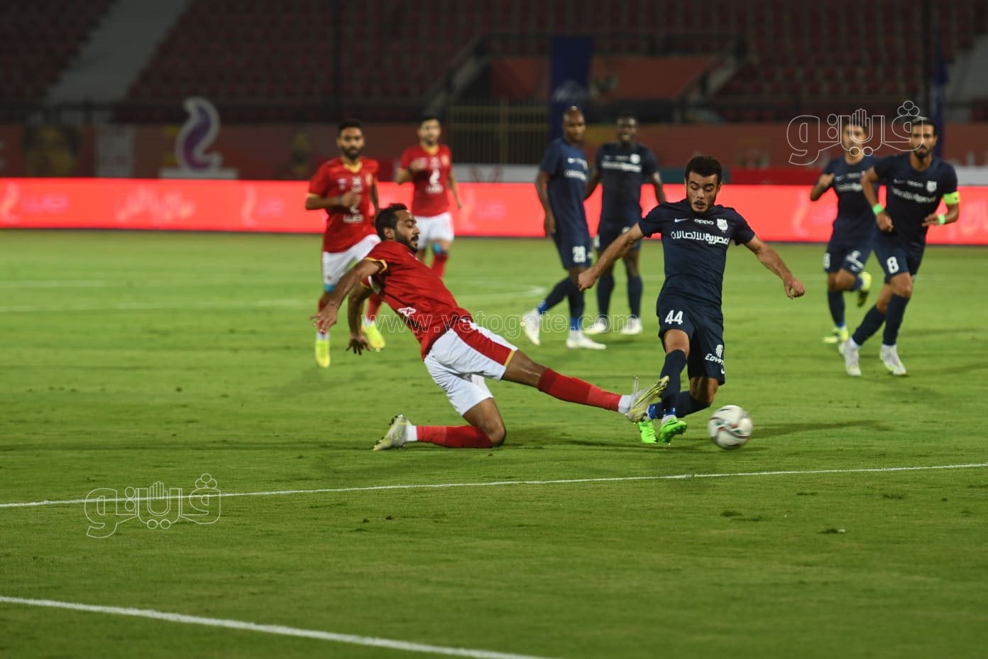 الشوط الأول للأهلي وإنبي (2)