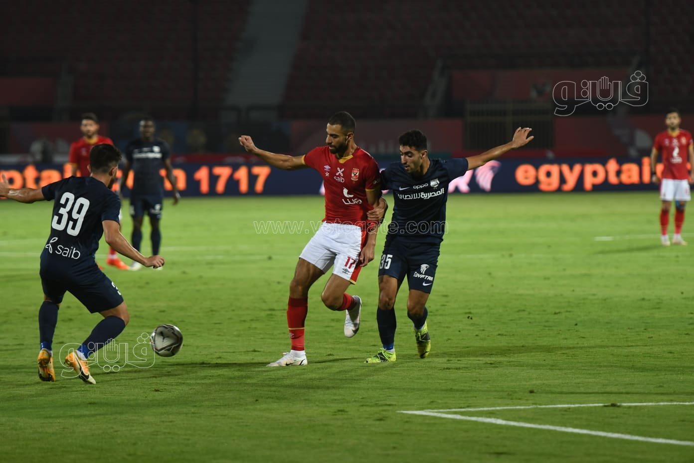 الشوط الأول للأهلي وإنبي (8)