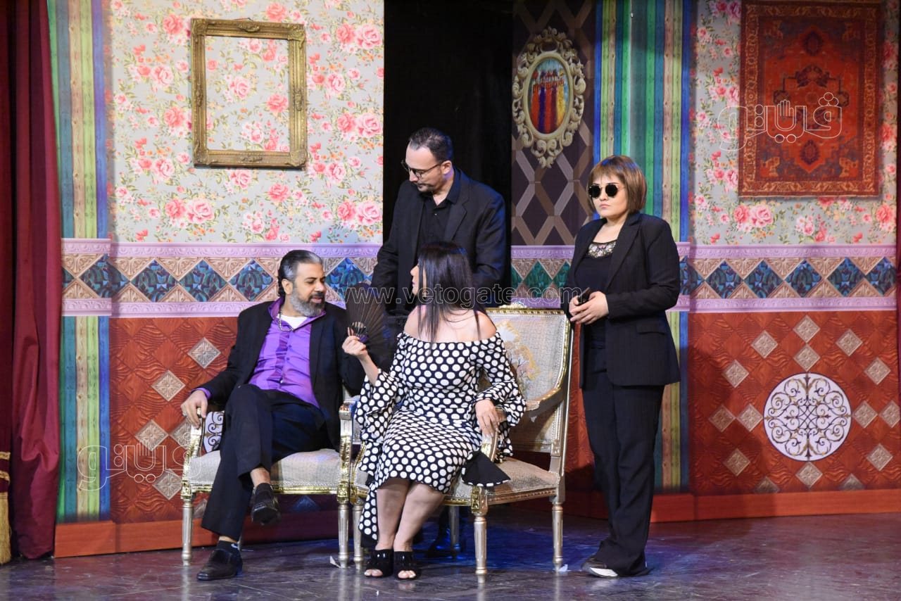 عرض مسرحية الجريمة بطولة راندا البحيري (1)