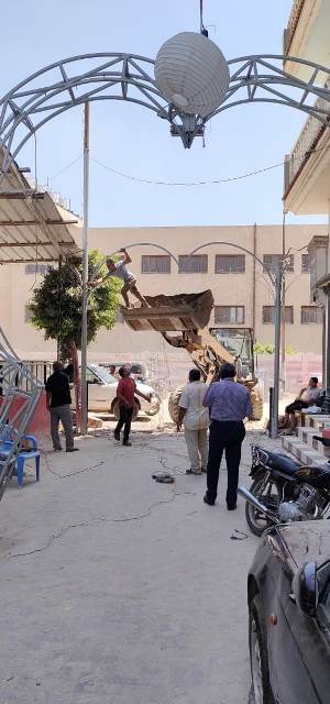 تنفيذ تعليمات المحافظ بمنيا القمح اغسطس 20215