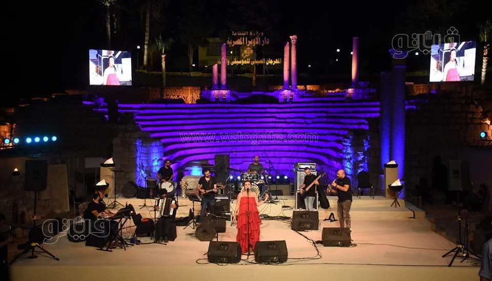 دينا الوديدي تعيد صياغة التراث بـروماني الإسكندرية (9)