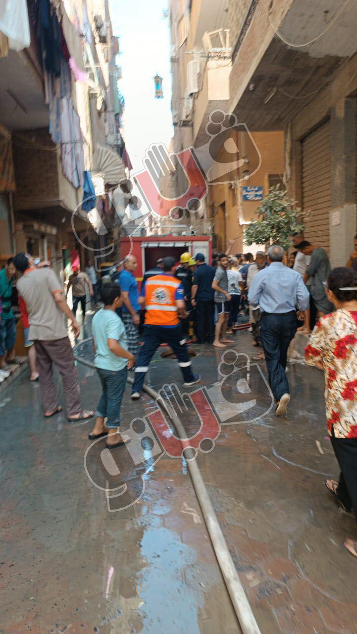 حريق كنيسة أبو سيفين بإمبابة (12)