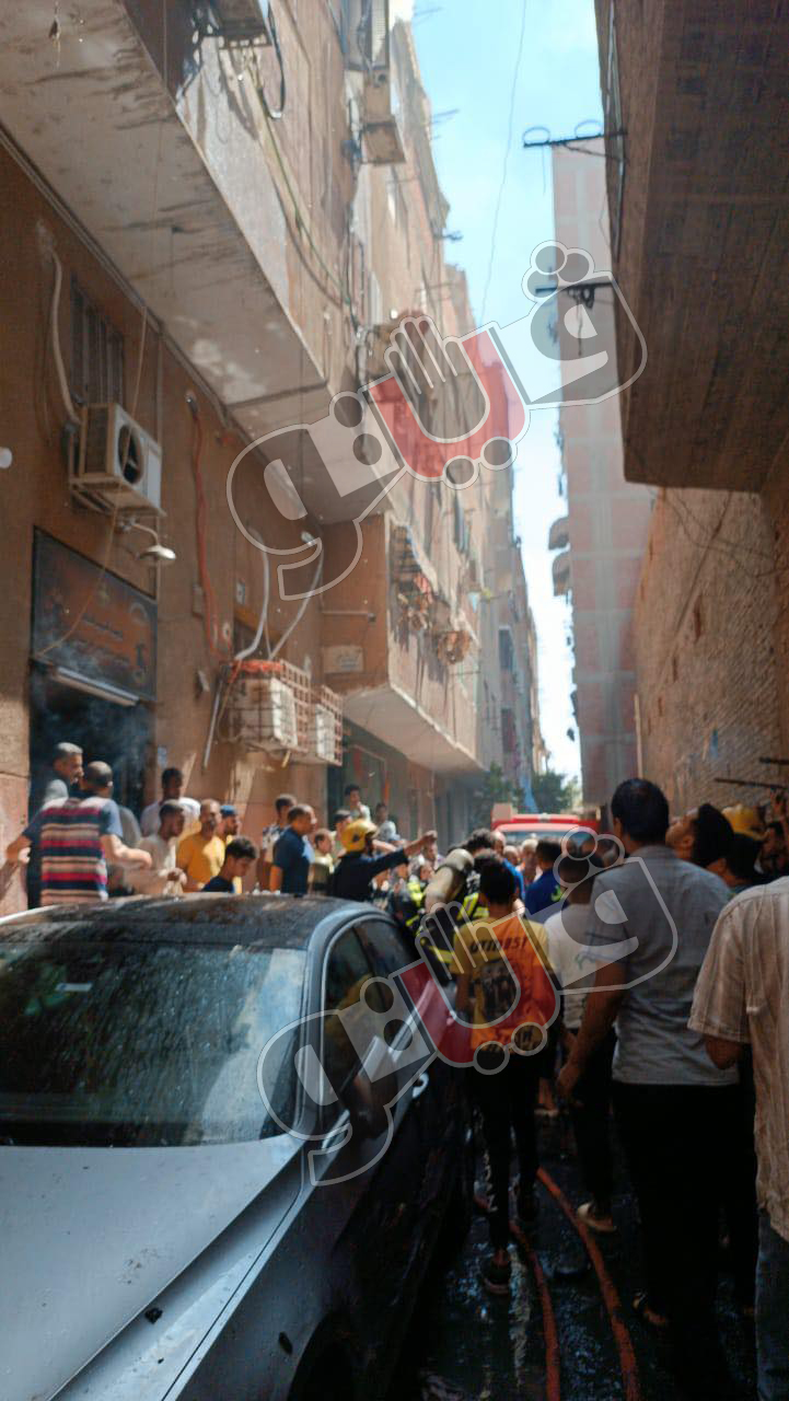 حريق كنيسة أبو سيفين بإمبابة (15)