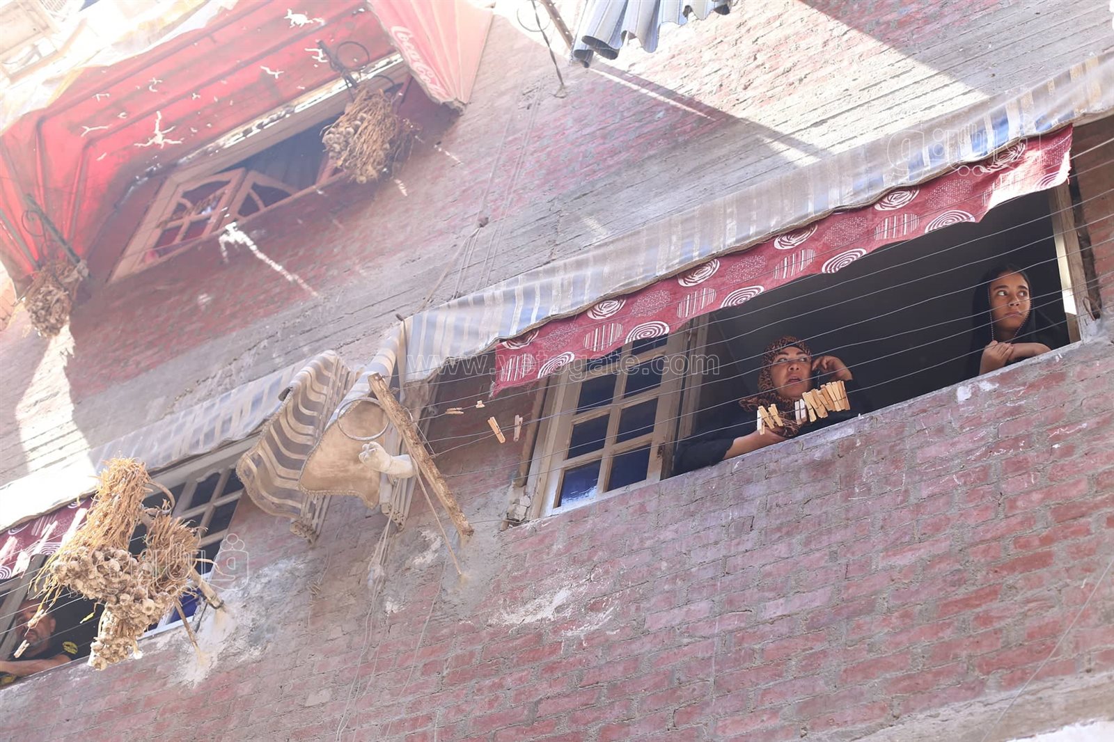 آثار حريق كنيسة أبو سيفين بإمبابة (2)