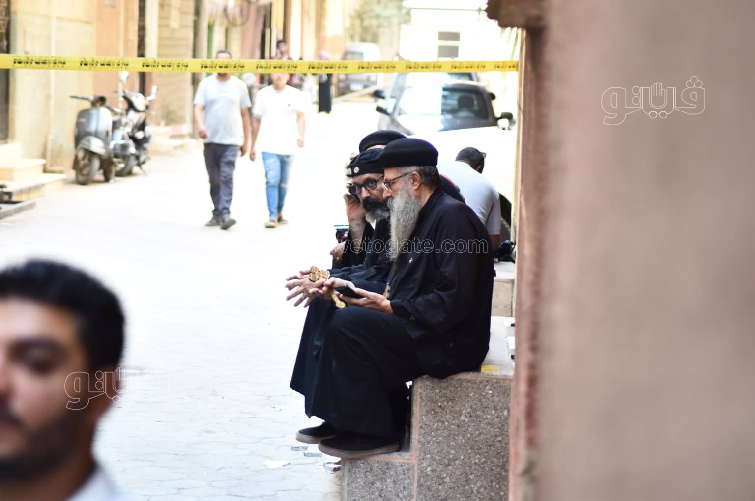 آثار حريق كنيسة أبو سيفين بإمبابة (4)