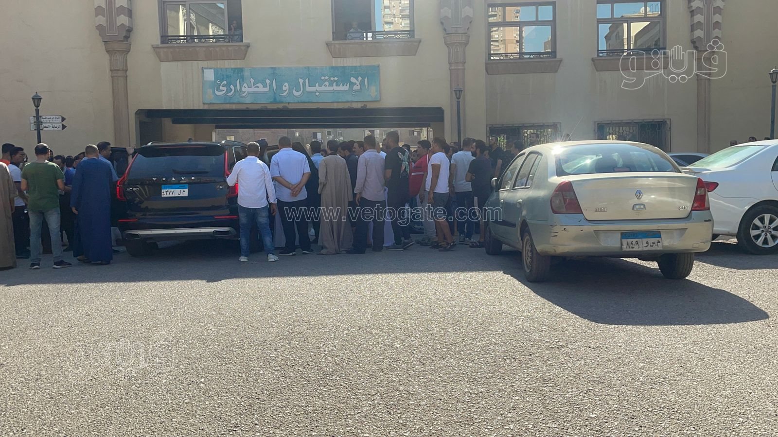 بكاء وانهيار أهالي ضحايا حريق كنيسة أبو سيفين (1)