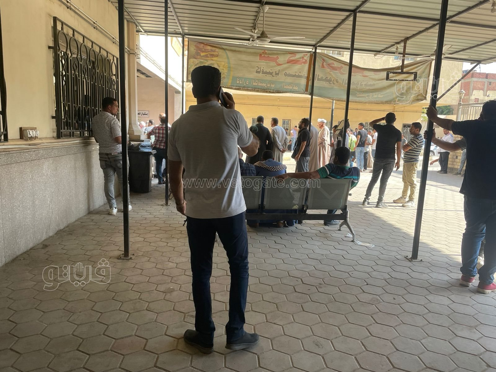 بكاء وانهيار أهالي ضحايا حريق كنيسة أبو سيفين (9)