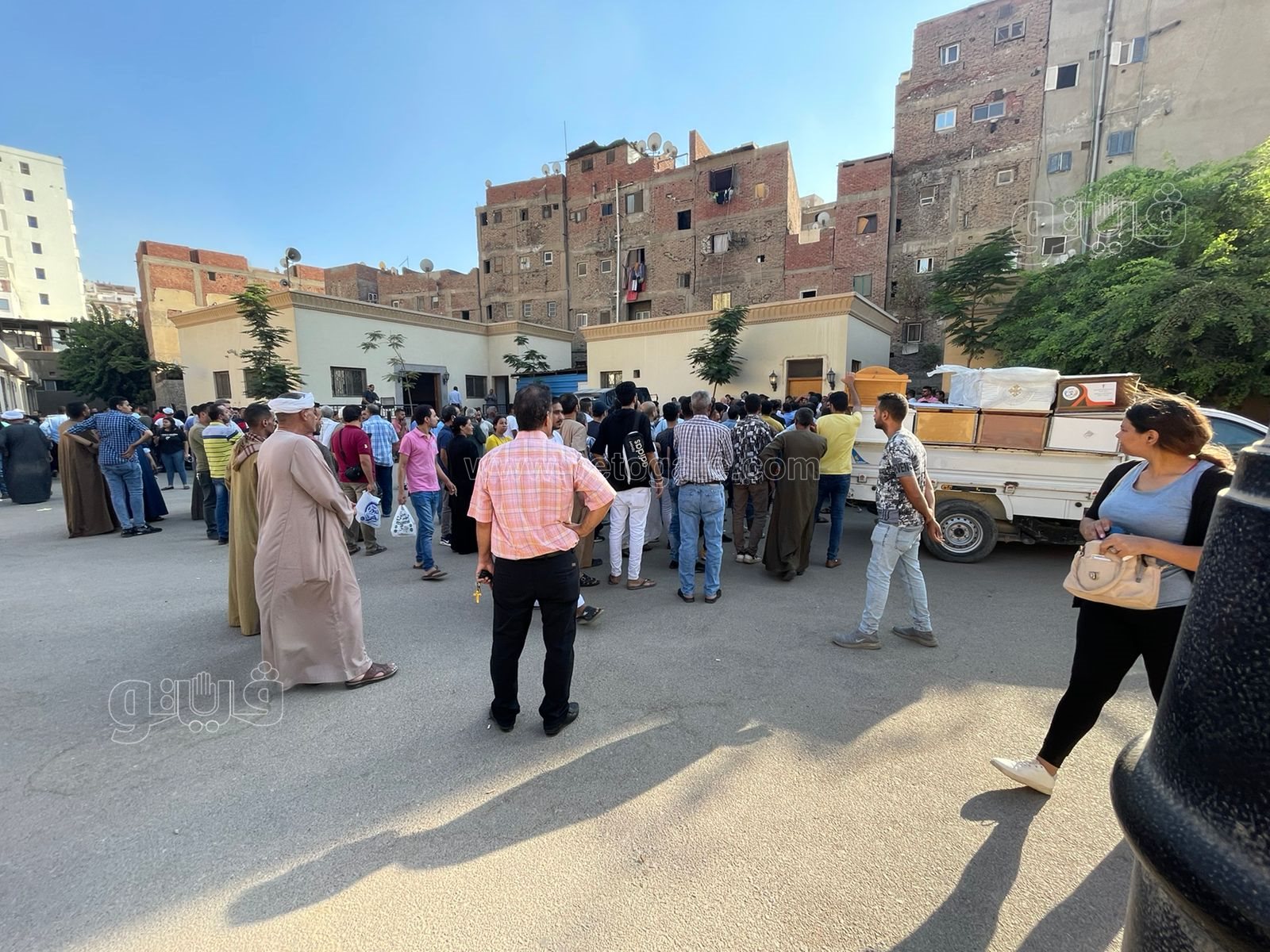 من داخل المشرحة.. صراخ اقارب ضحايا كنيسة ابو سيفين (2)