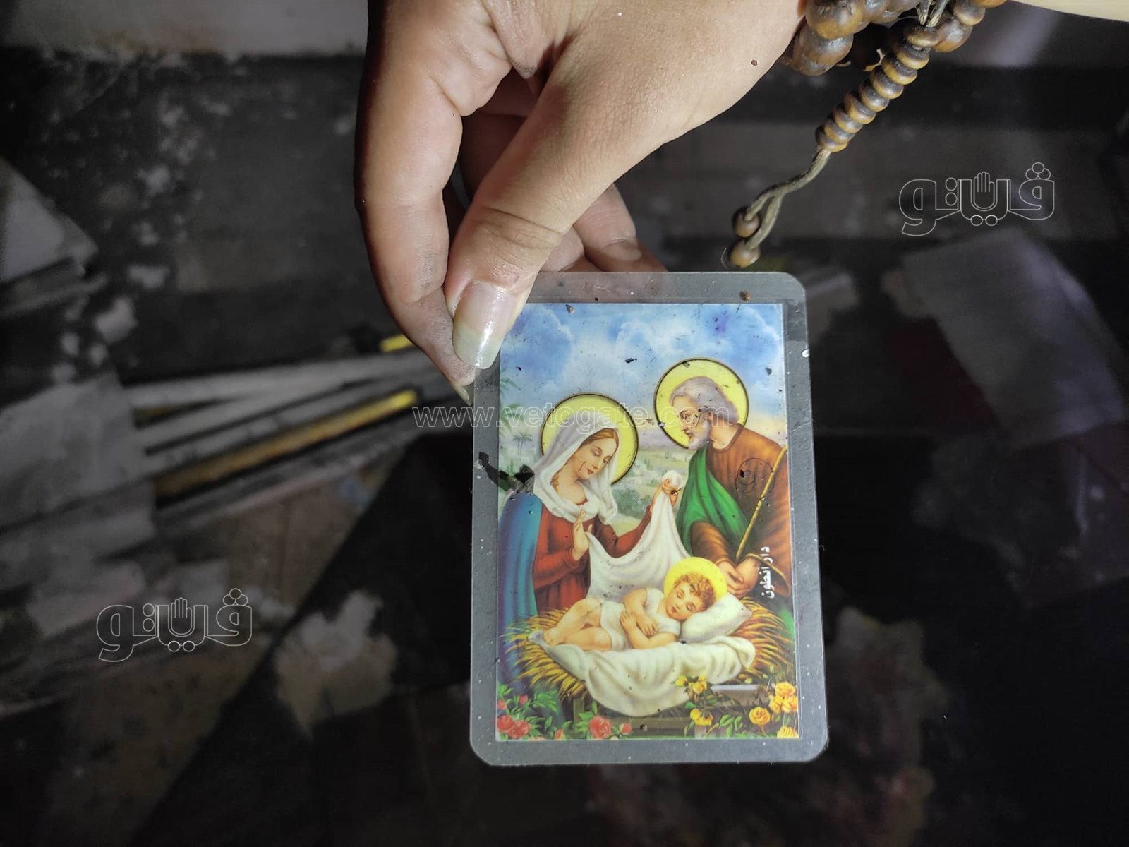 بالونة وشهادة تقدير.. آخر ما تبقى من متعلقات ضحايا حادث كنيسة أبو سيفين (6)