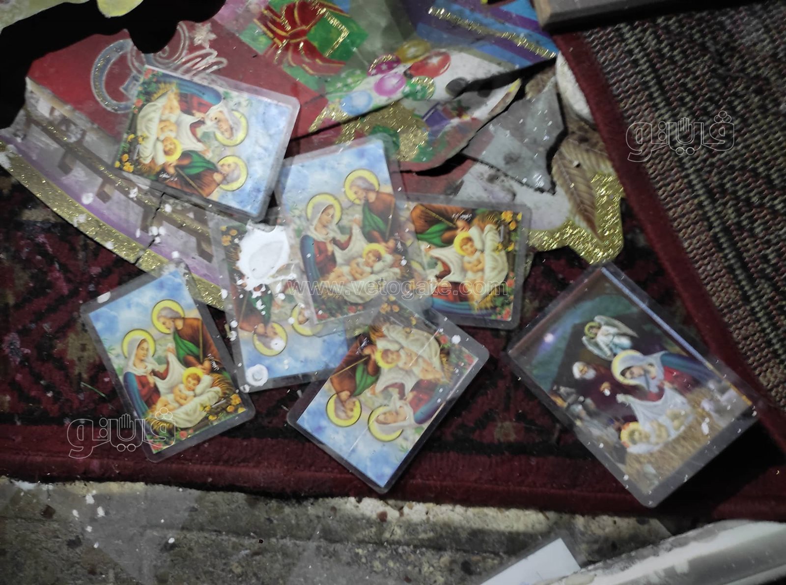 بالونة وشهادة تقدير.. آخر ما تبقى من متعلقات ضحايا حادث كنيسة أبو سيفين (8)