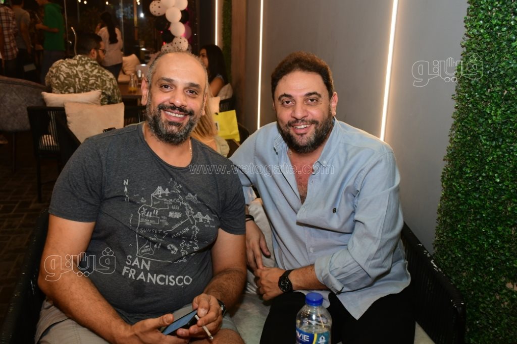 افتتاح كافيه دومينو لرنا سماحة وسامر ابو طالب بحضور نجوم الفن (9)