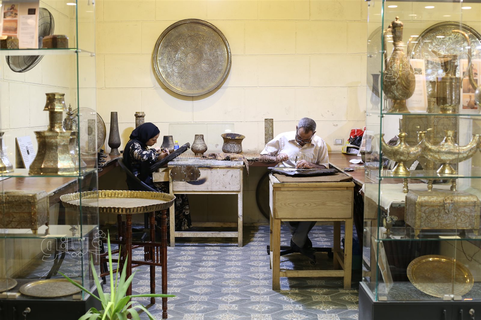 مدرسة الجمالية للحرف التقليدية.. الحفاظ على الصناعات اليدوية من الاختفاء (7)