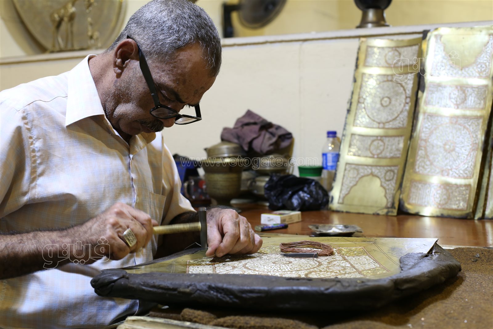 مدرسة الجمالية للحرف التقليدية.. الحفاظ على الصناعات اليدوية من الاختفاء (8)