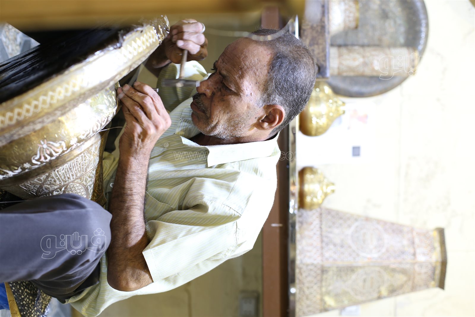 مدرسة الجمالية للحرف التقليدية.. الحفاظ على الصناعات اليدوية من الاختفاء (10)